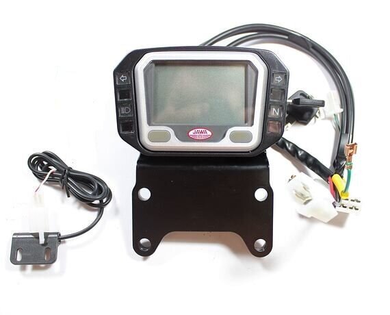 Electronic dashboard with ignition switch Acewell Jawa 350 type 640 retro