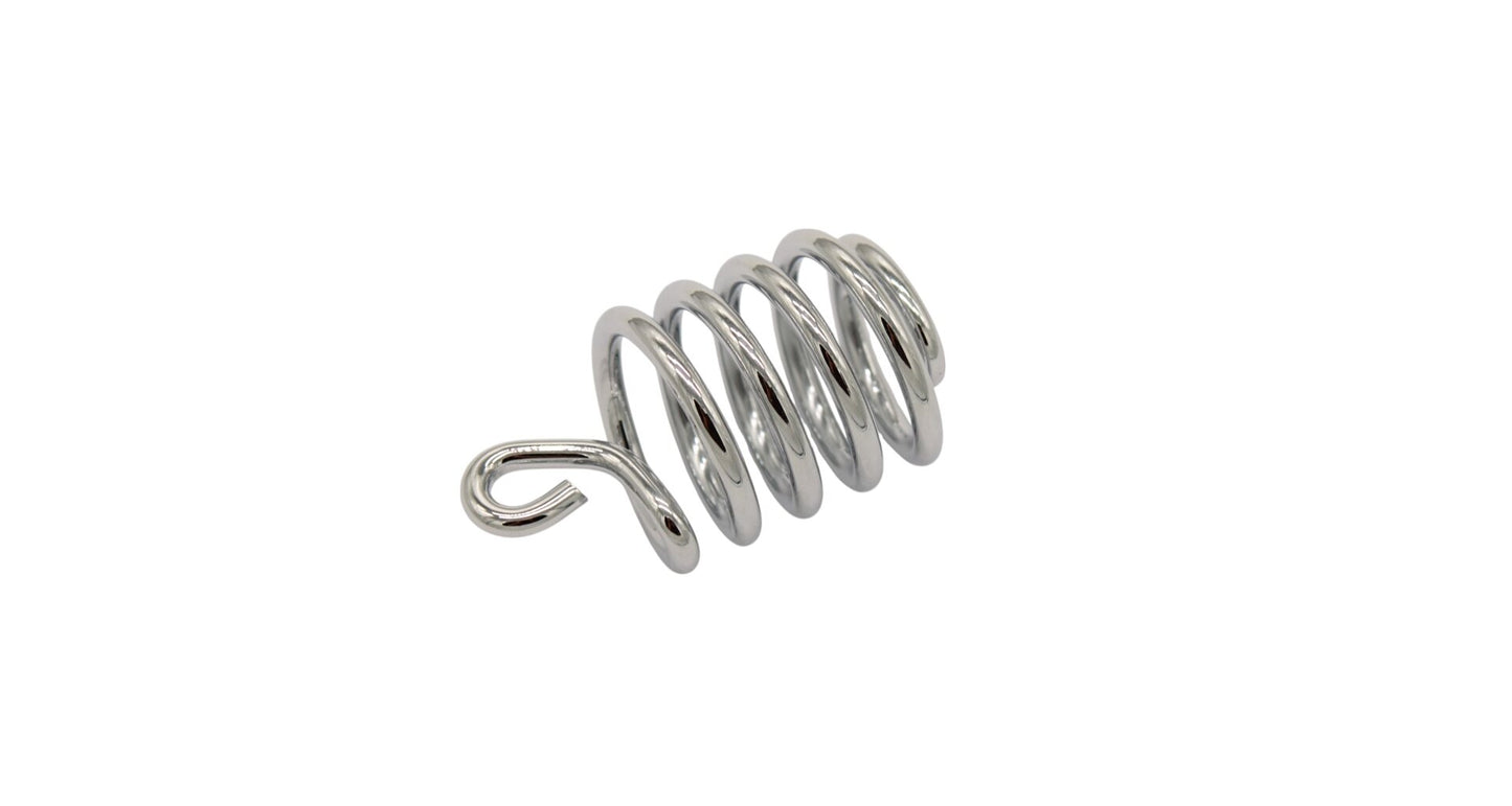 Tandem seat spring Perak, CZ C, chrome