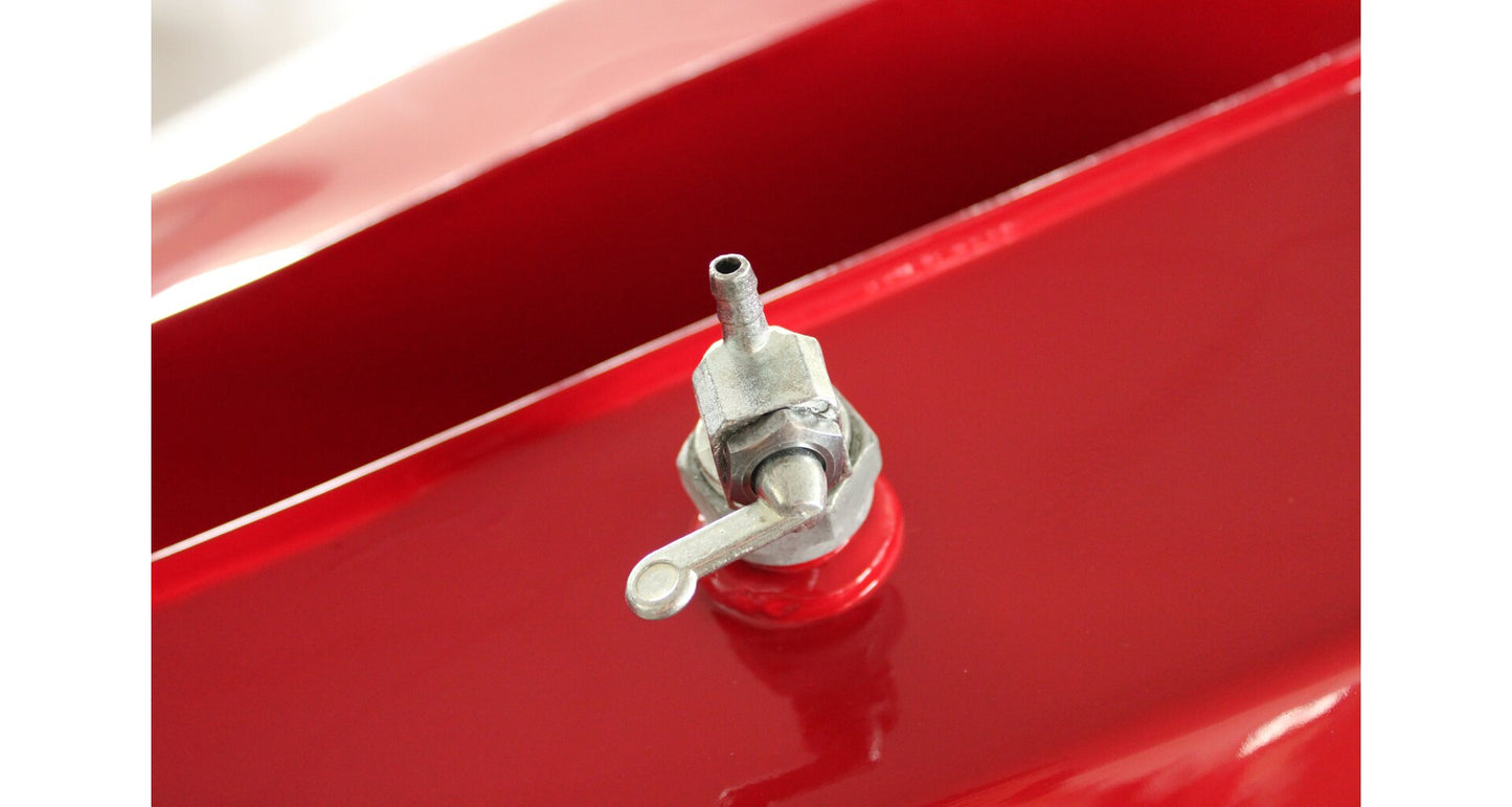 Fuel Tank Jawa 350/640 Retro red, including side panels