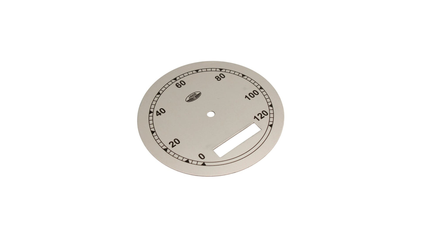 Speedometer dial Jawa Pérák FJ, no manufacturer marking