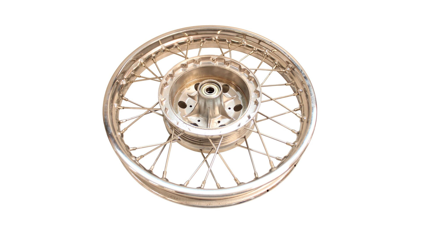 Rebuilt Front Wheel Jawa 250/350 Stainless Spokes