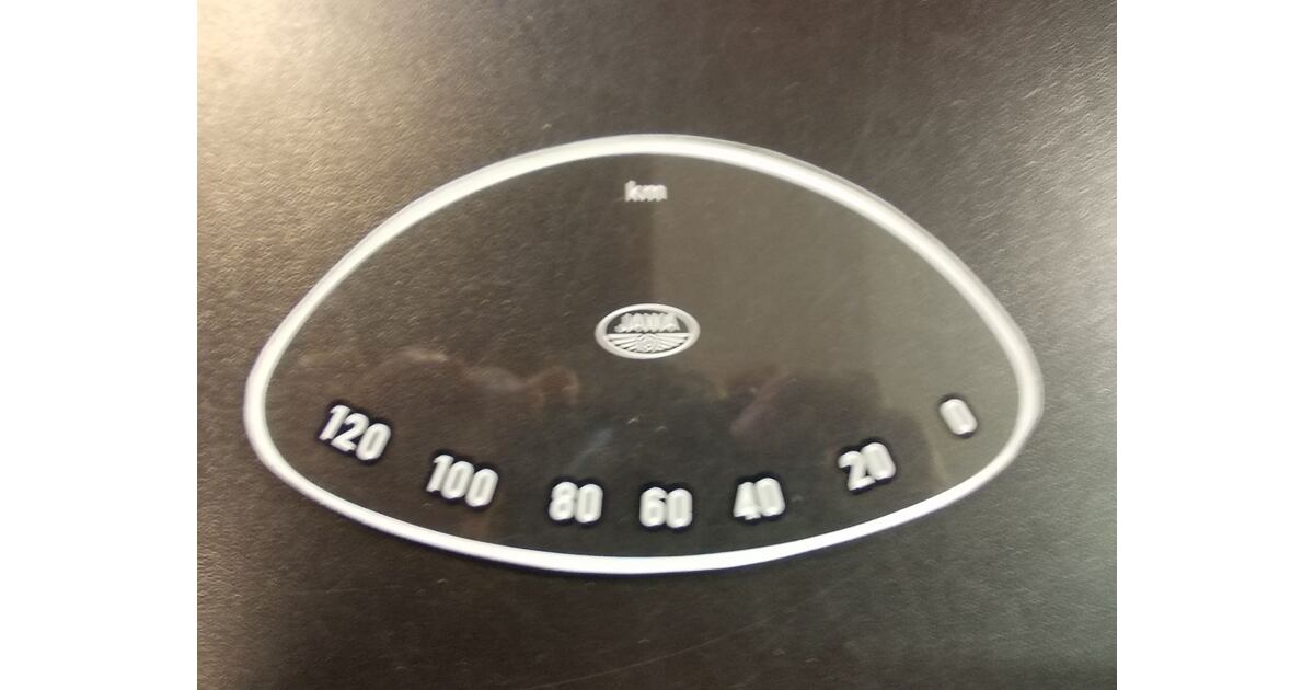 Speedometer Glass Lens Panelka 120 km/h