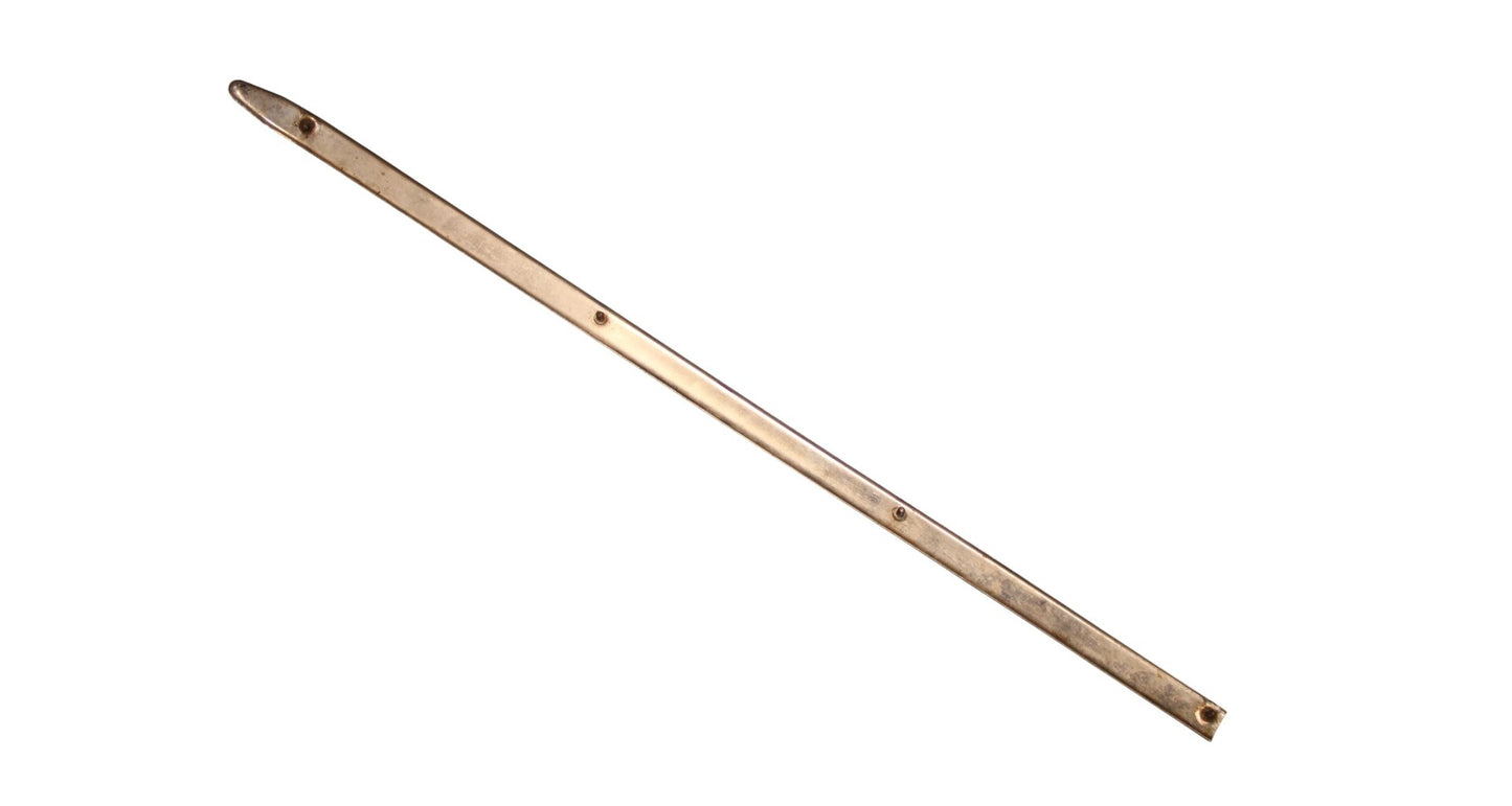Left seat trim strip - side, ČZ 175/502 scooter, Mototechna, with screws