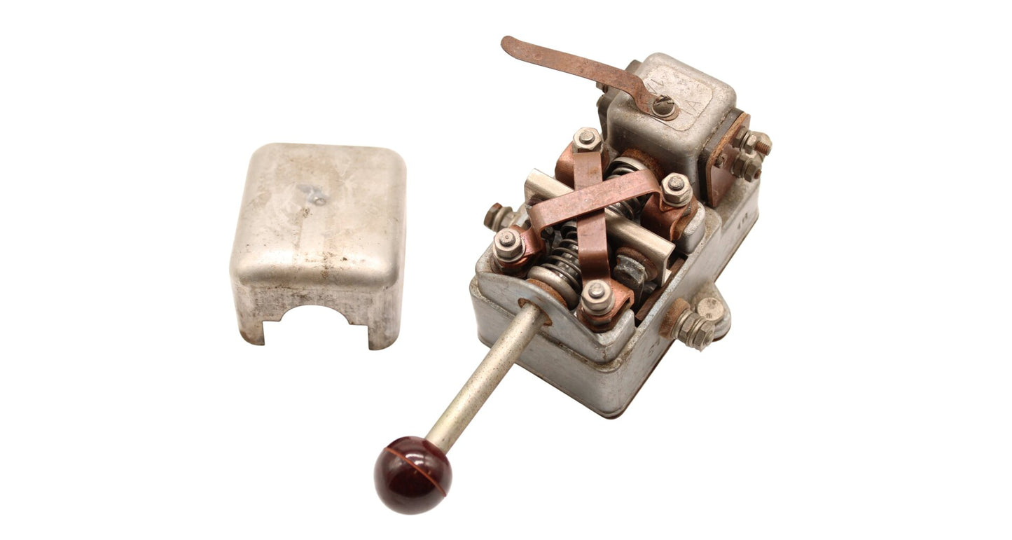 Cross starter switch ČZ 175/505 rikša, Velorex 572, 435, Mototechna - large ball