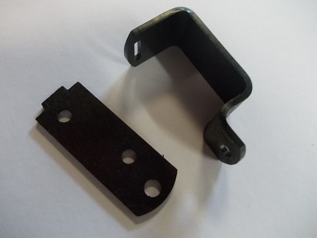 Stop switch bracket, Jawa Perak, 2-piece