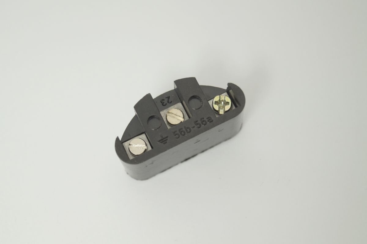 Bakelite terminal block bulb holder Jawa