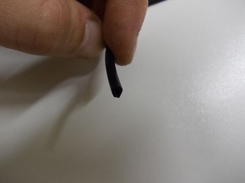 Headlight Mask Trim Rubber per Meter