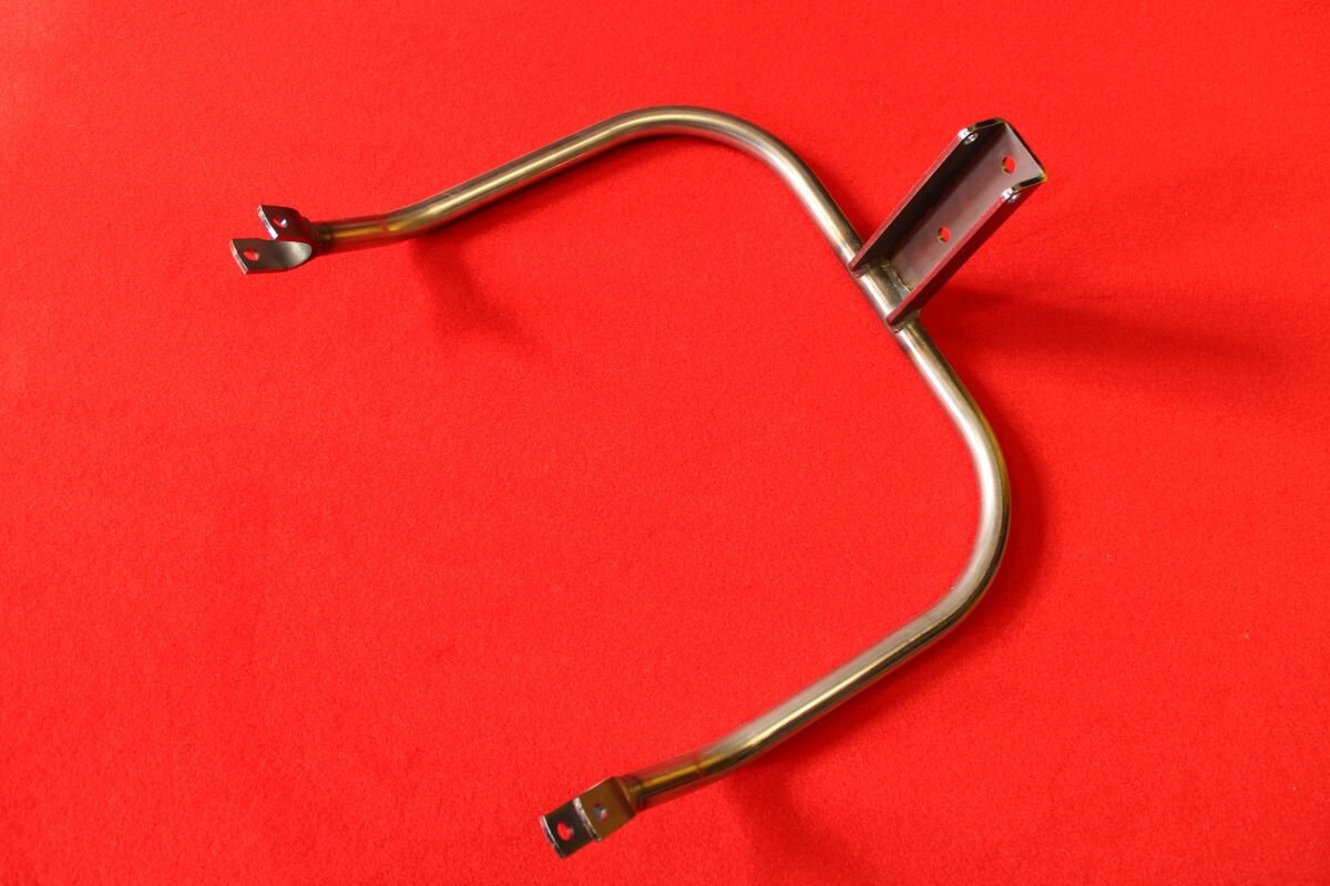 Raw Engine Cradle Frame JAWA 350 Kývačka