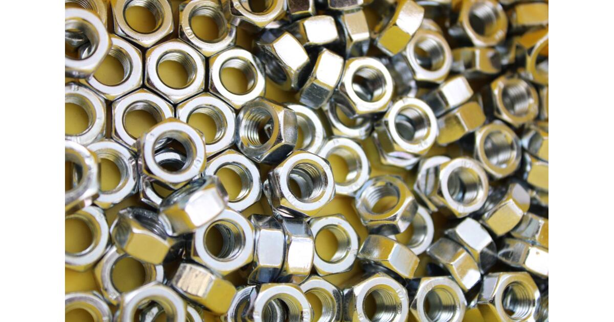 M8x1 Hex Nut Zinc Plated