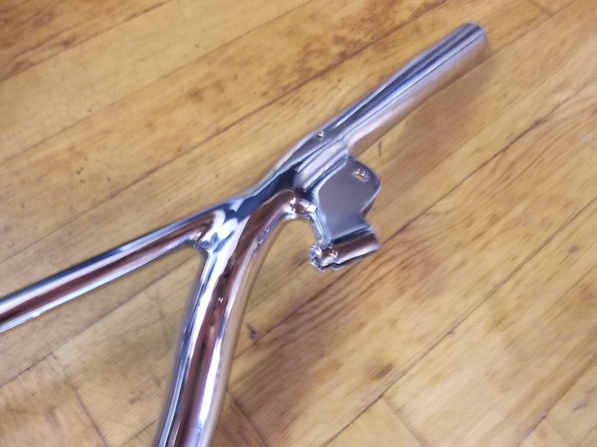 Handlebars with crossbar Jawa Californian, without threads, quality B