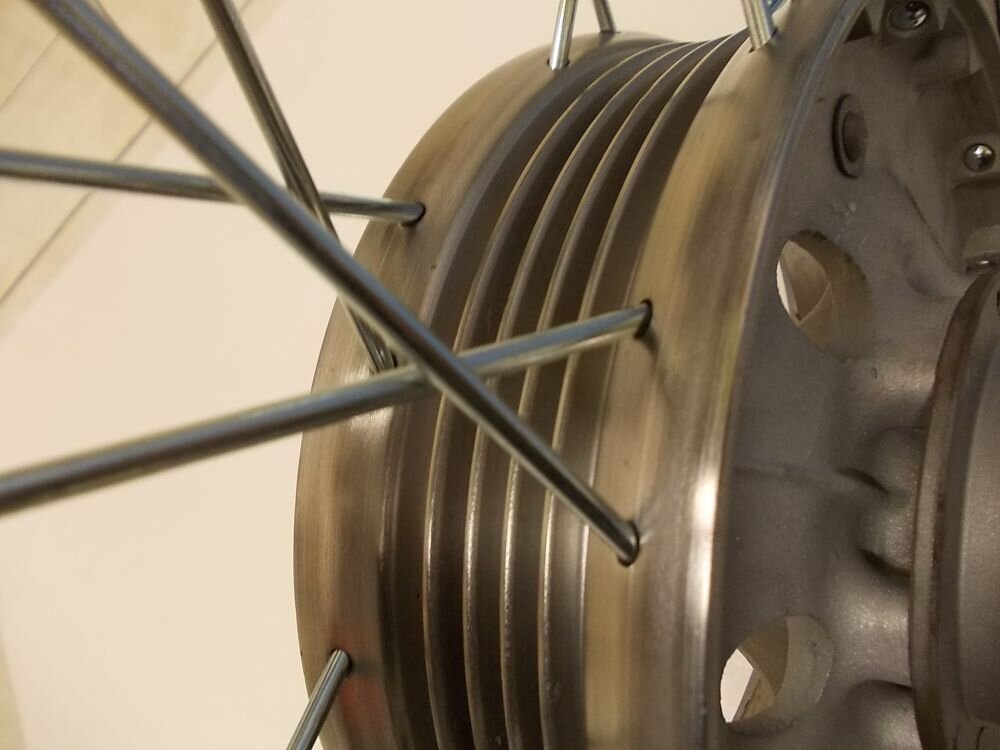 Refurbished Rear Wheel 250/350 Kývačka Complete
