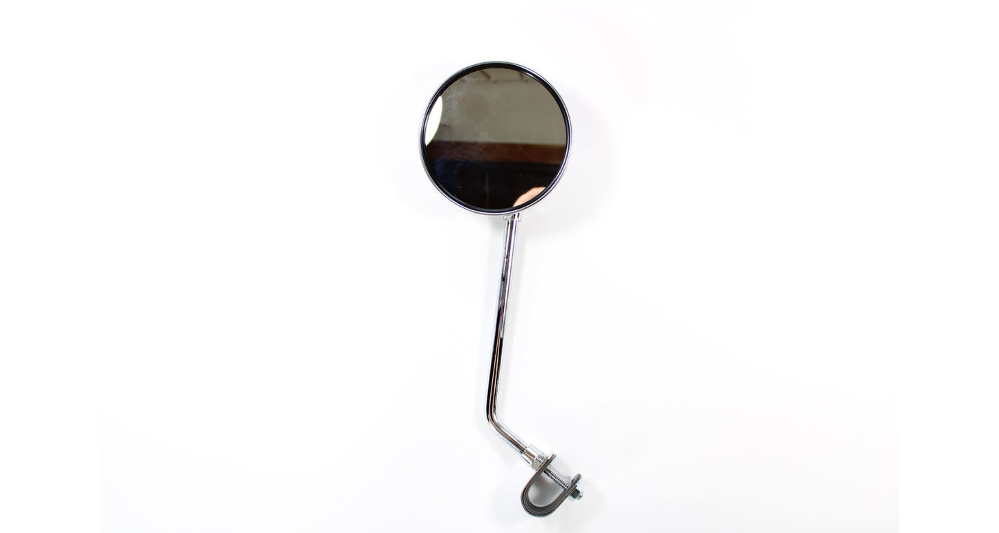 Chrome Handlebar Mirror with Ball Joint M8 Thread