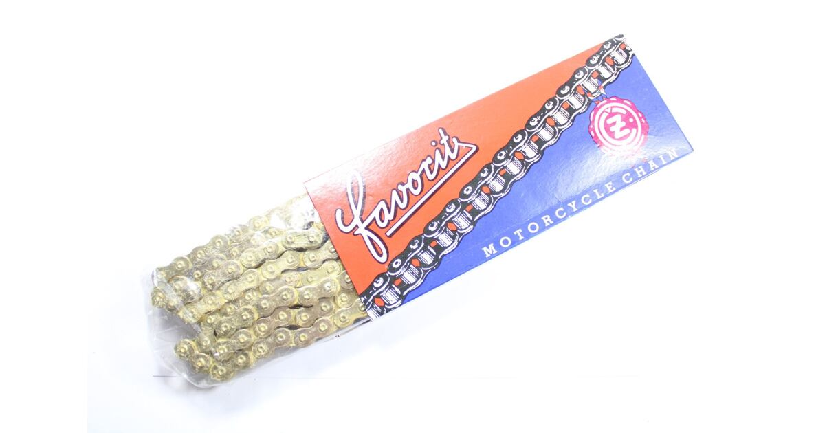 ČZ Secondary Chain 1/2 x 5/16 130 Links Gold