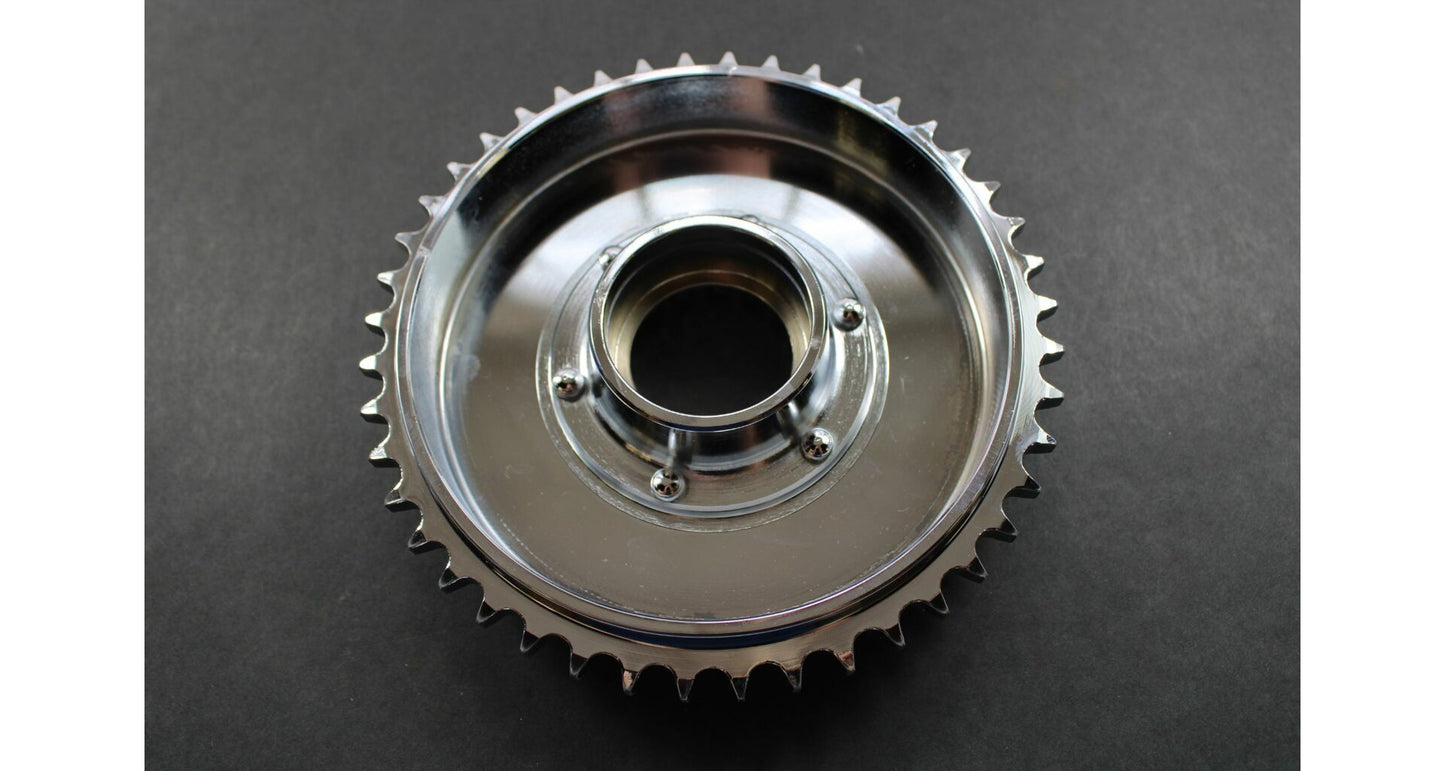 Sprocket Jawa Pérák 150mm 44t, chrome, SK