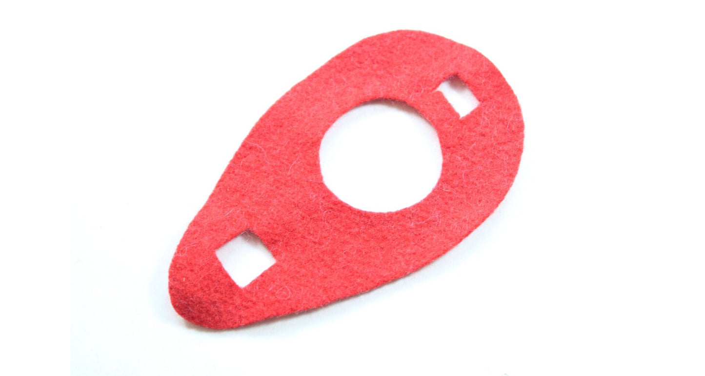 Fuel cap felt ČZ 175 scooter 501 502 505 red