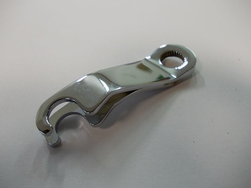 Front Brake Arm Jawa Pérák, Chrome-Plated
