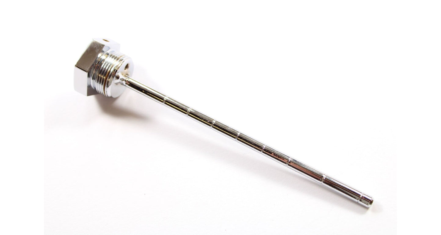 Tall front fork nut Jawa ČZ, chromed, with pin for covers