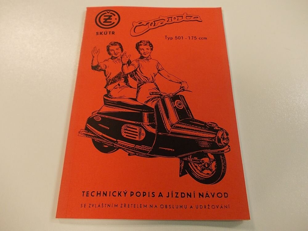 Owner's manual Scooter ČZ 175/501