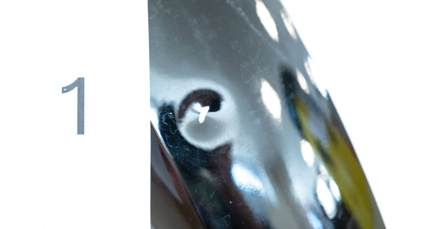 Front fender Jawa 634 for clamps, black, with defect