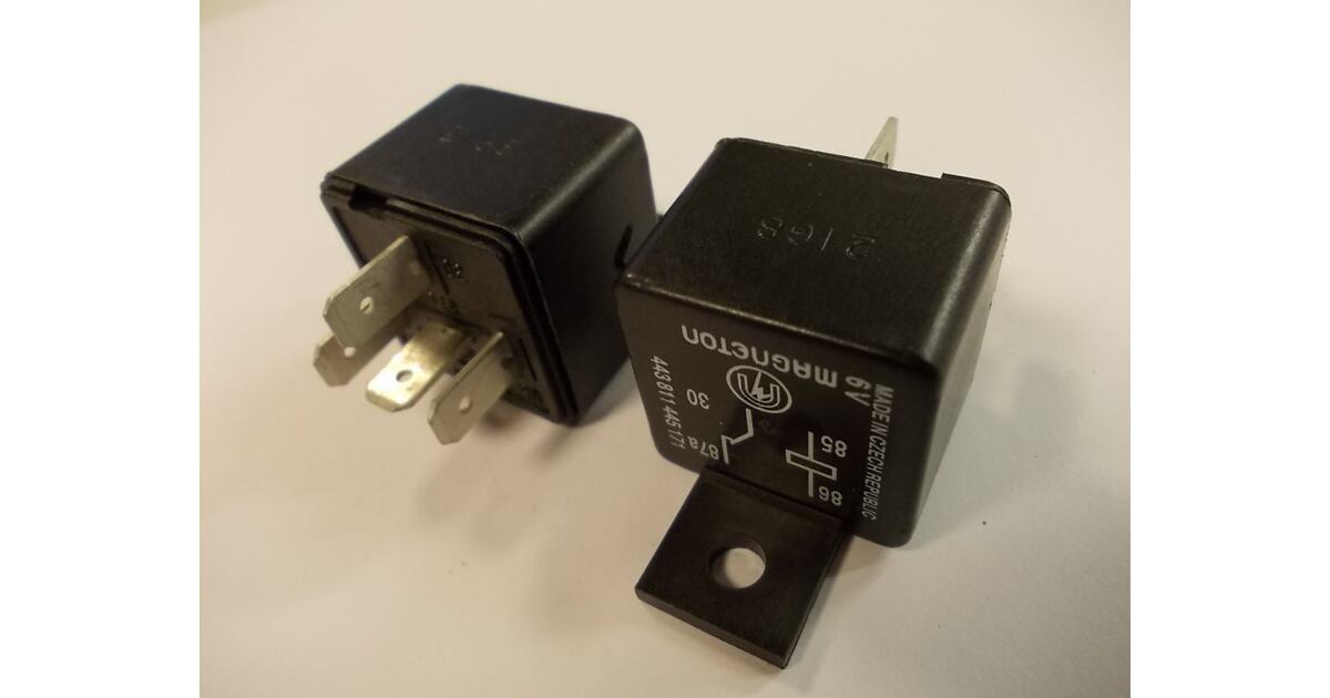 Kill Switch Relay 6V 15A 155W