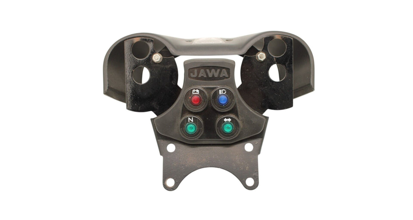 Dashboard without gauges Jawa 350/639 Chopper including cover, original
