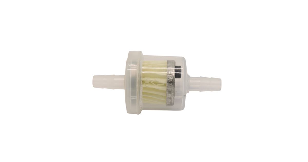 Clear Inline Fuel Filter with Magnet