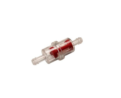 Round Inline Fuel Filter with Screen