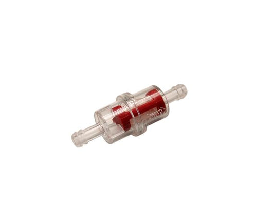 Round Inline Fuel Filter with Screen