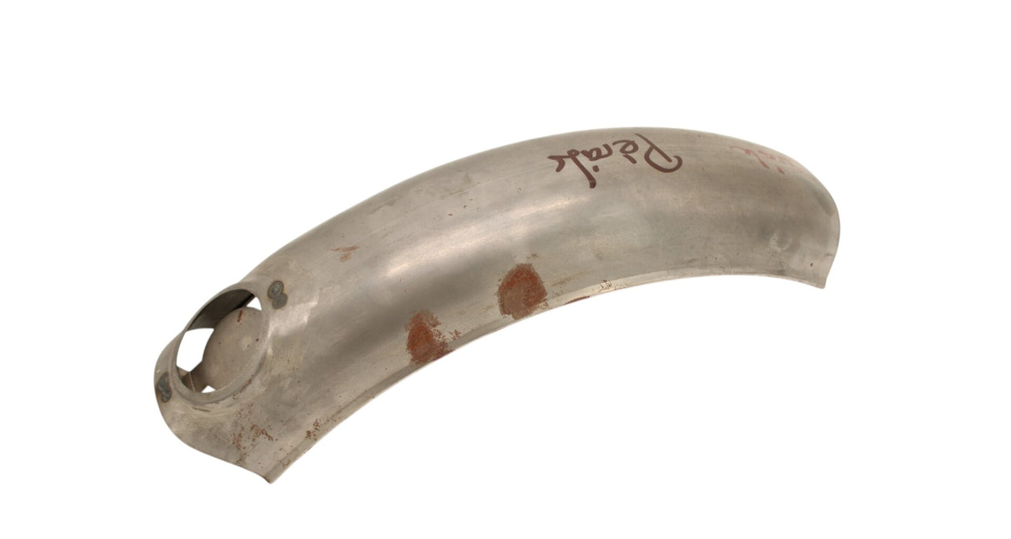 Rear fender flip section Jawa Pérák, communist era - recessed reflector
