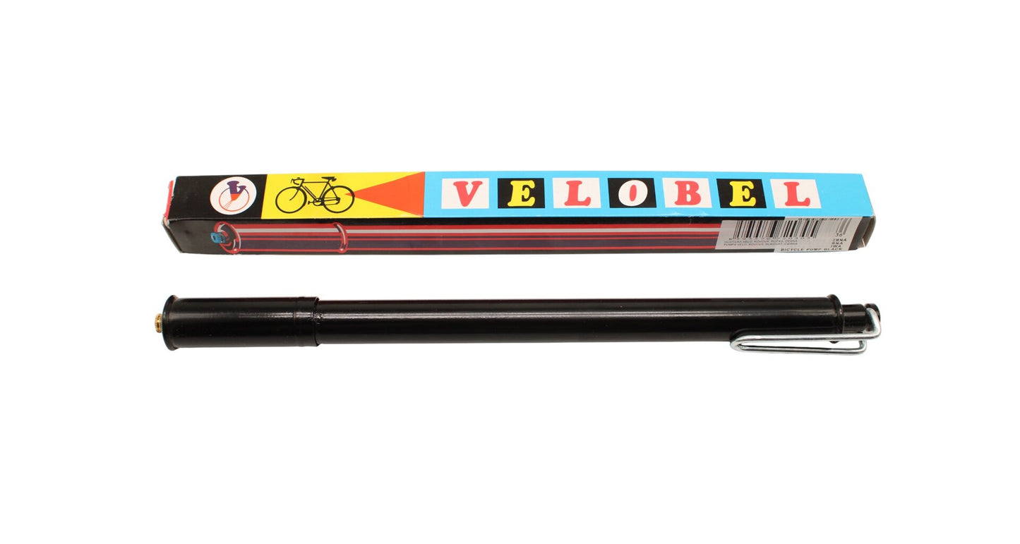 Black Motorcycle Hand Pump 35cm Velobel