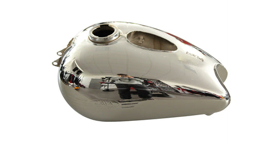 Restored Fuel Tank Jawa Perak Wheel Emblem