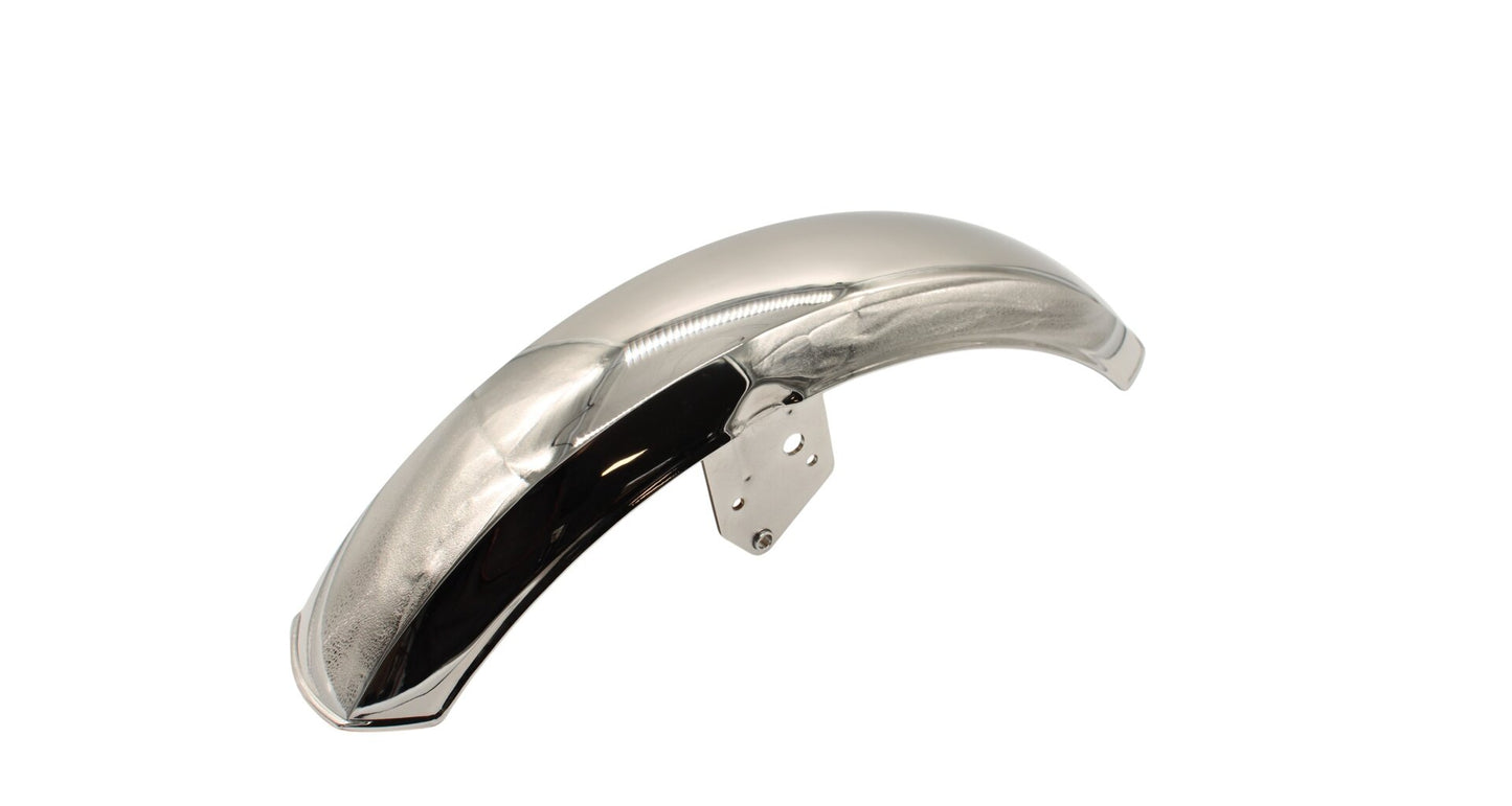 Front Fender Chrome-Plated Jawa 350 Type 640 Retro