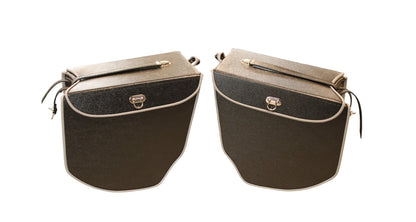 Bag ČZ scooter 501 502 Prase, black - grey trim