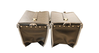 Bag ČZ scooter 501 502 Prase, black - grey trim