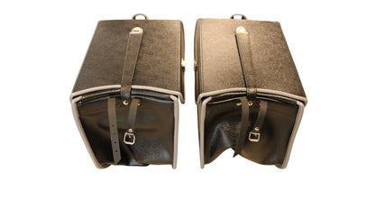 Bag ČZ scooter 501 502 Prase, black - grey trim