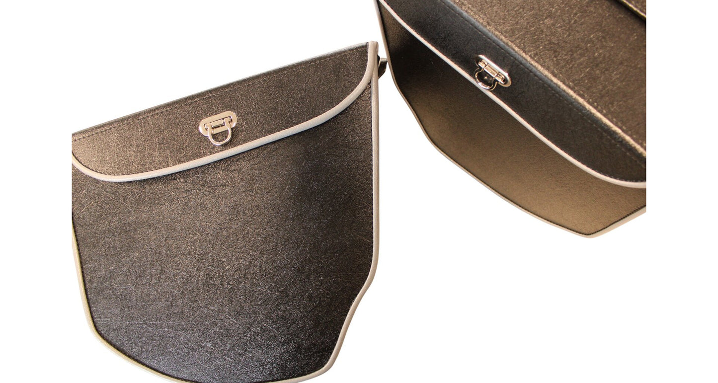 Bag ČZ scooter 501 502 Prase, black - grey trim
