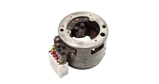 Rebuilt stator, older design, Jawa swinging-arm with AEV relay 45W ground plus