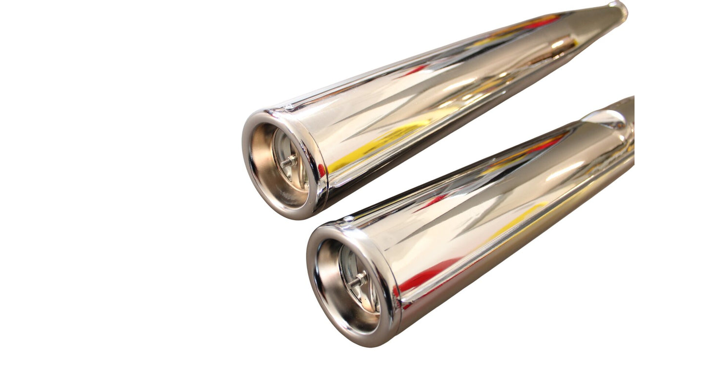 Exhausts Jawa 350 638-640 with stamped bead 950mm