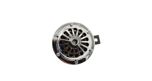 Horn Jawa Perak, black with chrome grille, 6V daisy
