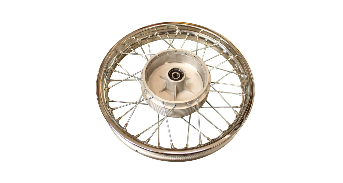 Refurbished JAWA Panel Wheel Zinc Spokes