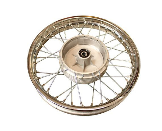 Refurbished JAWA Panel Wheel Zinc Spokes