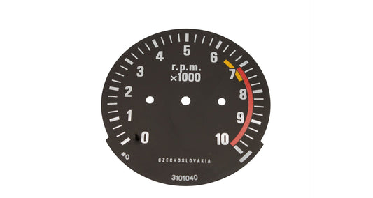 Tachometer dial Jawa 634 - 640