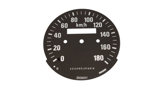 Speedometer dial Jawa 634 - 640