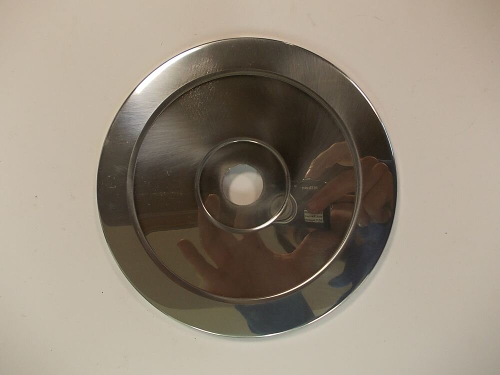 Polished Wheel Hub Cap JAWA Panelka Smooth