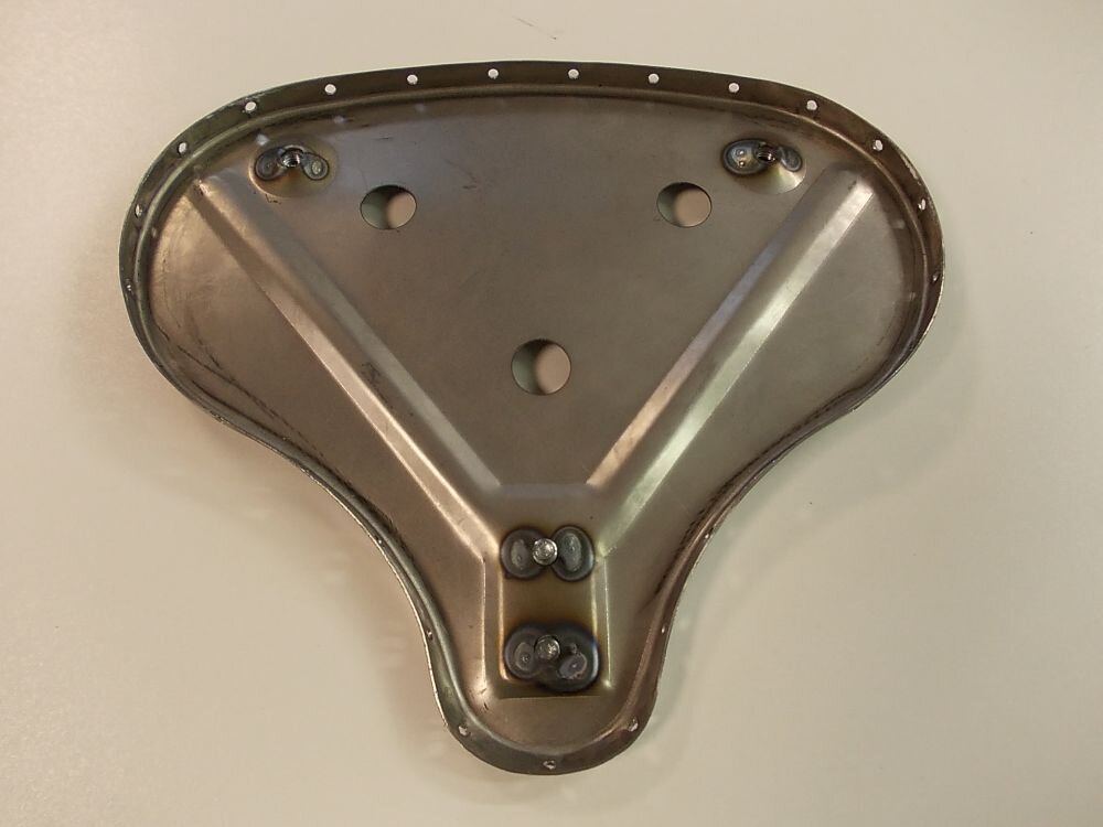 Tandem seat plate Jawa Pérák, ČZ