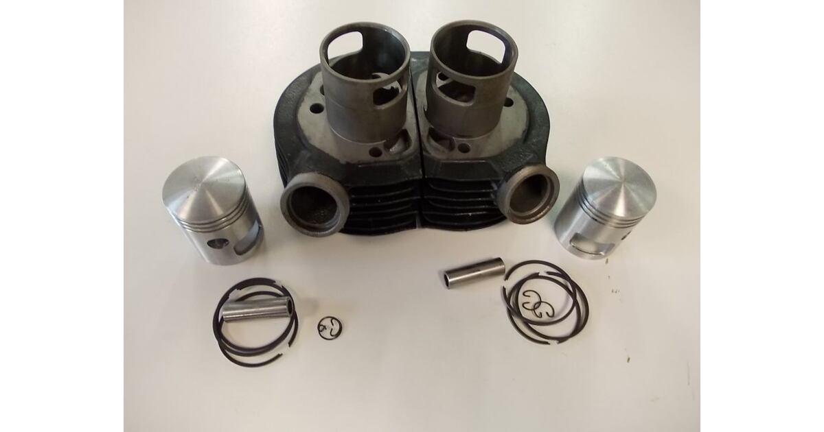 Rebored Cylinder Set JAWA 350 16mm Pin