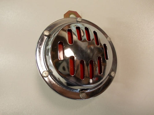 Horn 6V uni chrome grille