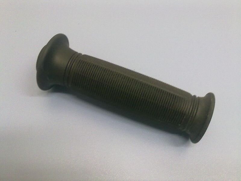 Barrel-style grip, left, black