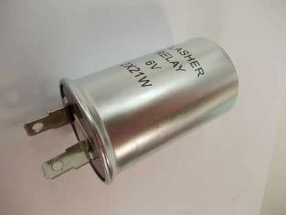 Turn Signal Flasher Relay 6V 2x21W