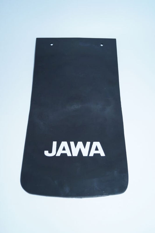 Long rubber mudflap with JAWA logo